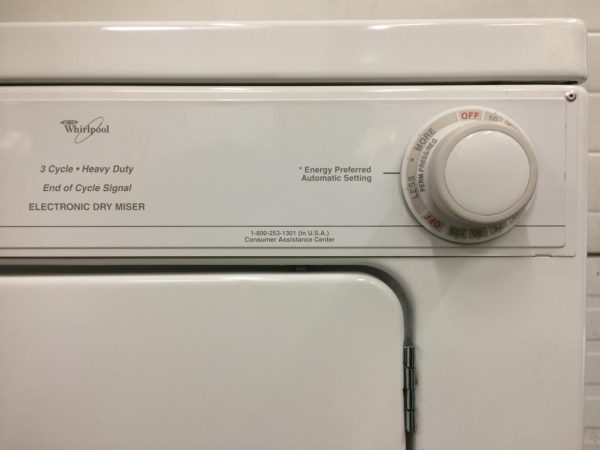 Used Whirlpool Electric Dryer YLDR3822DQ1