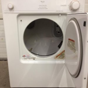 Used Whirlpool Electric Dryer 120V Space Maker YLDR3822DQ1 (3)