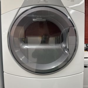 Used Whirlpool Set Washer WFW9351YW00 and Electric Dryer YWED8500SR0 5