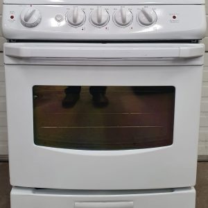 GE ELECTRIC STOVE JCAS730MWW APARTMENT SIZE 24 inch (1)