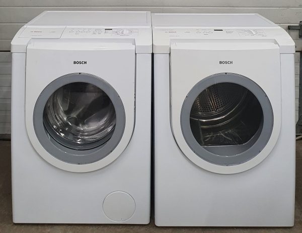 Used Bosch Set Washer WFMC3301UC and Dryer WTMC3321CN