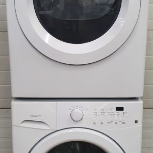 Used Frigidaire set Washer CAQE7001LW0 and Dryer FFFW5000QW0 (2)