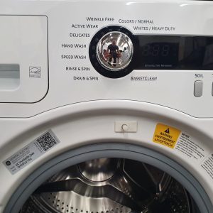 Used GE Set Apartment Size Washer WCVH4800K2WW and Dryer PCVH480EK0WW (2)