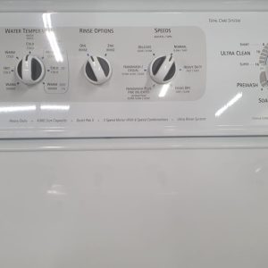 Used Kenmore set Washer 110.23012102 and Dryer 110 (1)