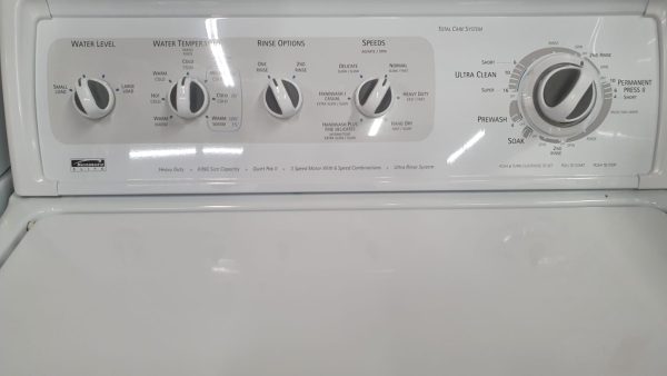 Used Kenmore set Washer 110.23012102 and Dryer 110.C62832101