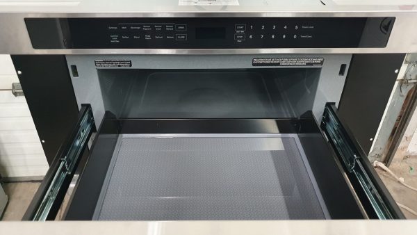 Used Less Than 1 Year Jenn-Air Rise Microwave Drawer JMDFS30HL
