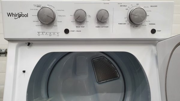 Used Less Than 1 Year Whirlpool YWET4027HW0 Laundry Center