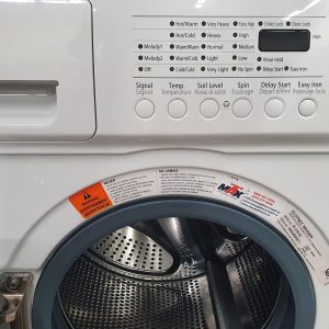 Used Samsung Set Apartment Size Washer WF J1254 and Dryer DV665JW (4)