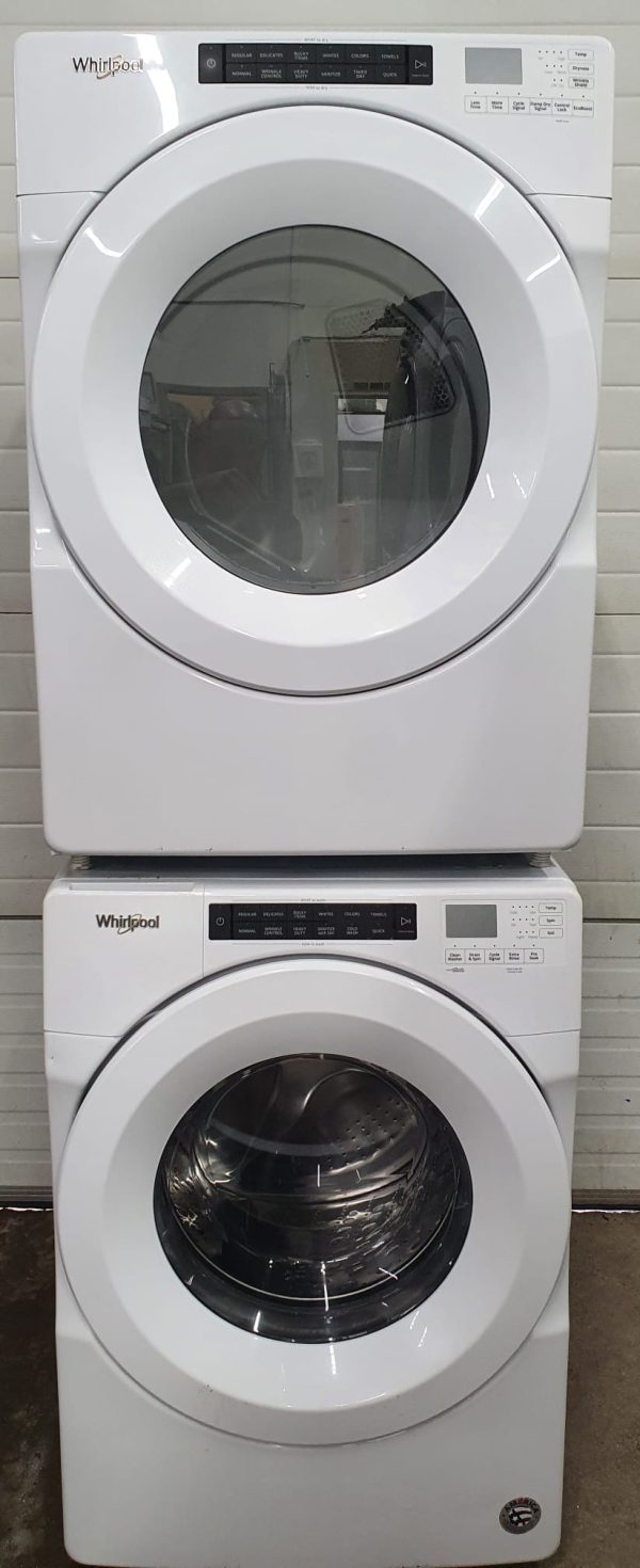 Used Whirlpool set Washing Machine WFW560CHW0 and Dryer YWED5620HW2