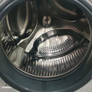 Used Haier 2 in 1 Washer Dryer Set Combo HLC1700A Wash and Dry in the Same Machine Non Vented Condensing Drying 120V (4)