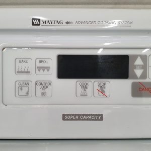 Used Maytag Electric Stove MER5530ACW (1)