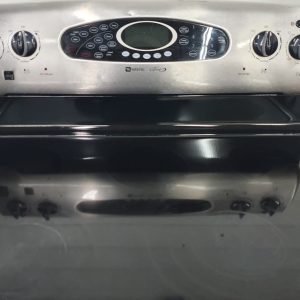 Used Maytag Electric Stove MER6875BCS with Double Oven (4)