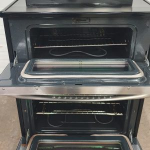 Used Maytag Electric Stove MER6875BCS with Double Oven (5)