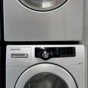 Used Samsung Set Washer WF210ANS and Dryer DV218AES