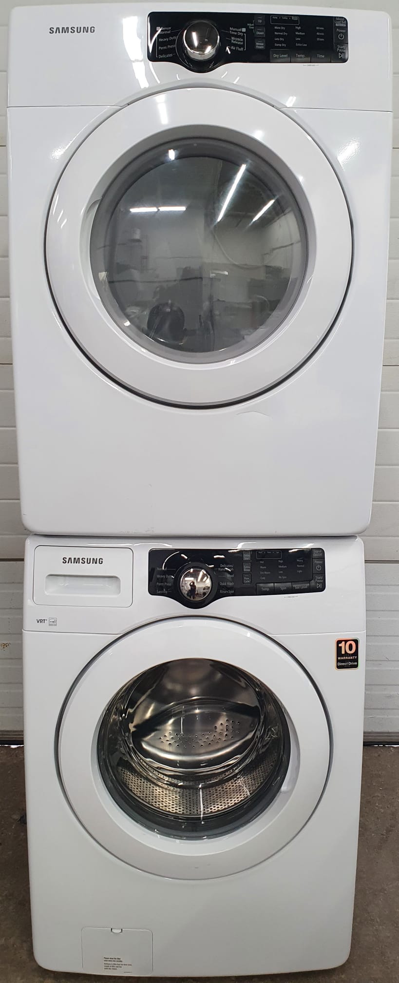 Used Samsung Set Washer WF361BVBEWR and Dryer DV361EWBEWR (2)
