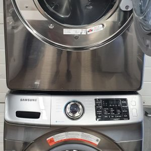 Used Samsung Set Washer WF45M5500AP and Dryer DV42H5600EP (2)