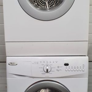 Used Whirlpool Apartment Size Set Washer WFC7500V2 and Dryer YWED7500VW