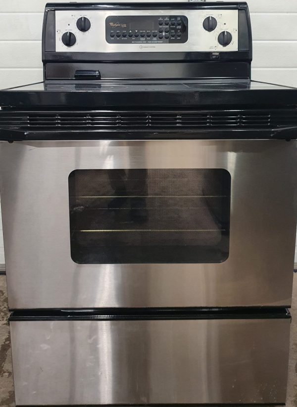 Used Whirlpool Electric Stove GLSP84900