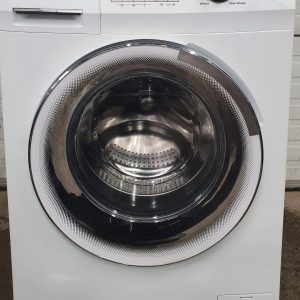 Used Haier 2 in 1 Washer Dryer Set Combo HLC1700AXW Wash and Dry in the Same Machine Non Vented Condensing Drying 120V (1)