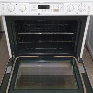 Used Maytag Slide in Electric Stove MES5770ACW (4)