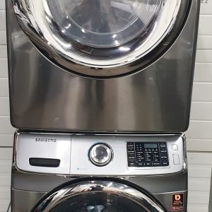 Used Samsung Set Washer WF45H6100AP and Dryer DV42H5200EP (1)