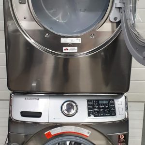 Used Samsung Set Washer WF45H6100AP and Dryer DV42H5200EP (4)