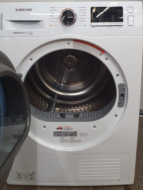 Used Samsung Ventless Electric Dryer DV22N6800HW Apartment size