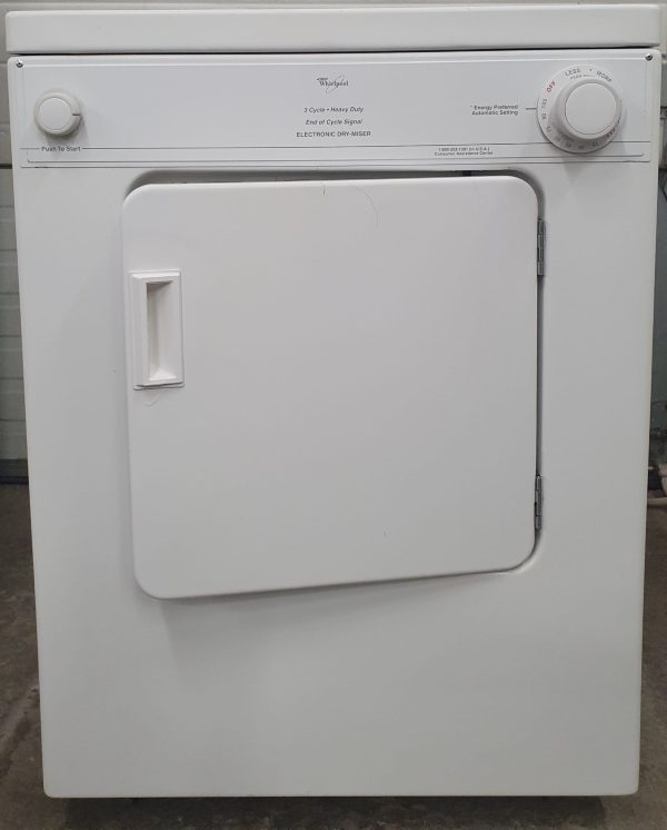 Used Space Maker Electric Dryer Whirlpool LDR3822HQ1 120v