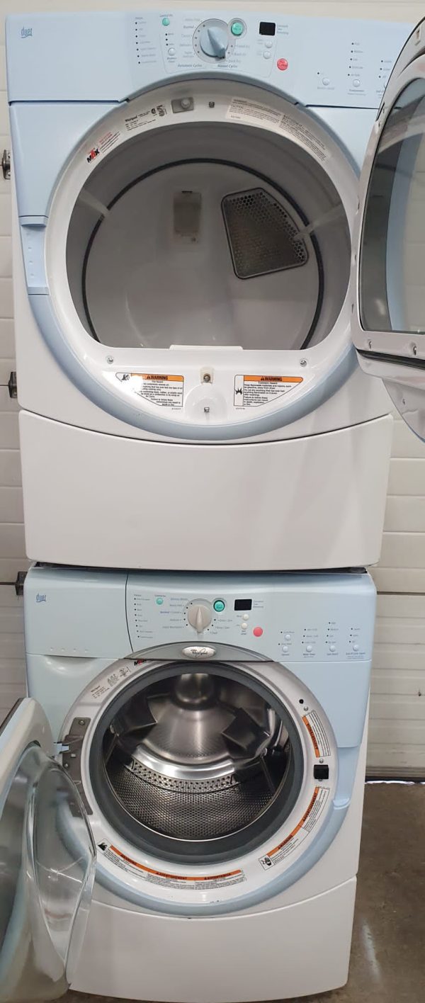 Used Whirlpool set Washer GHW9100LQ1 and Dryer YGEW9200lQ0