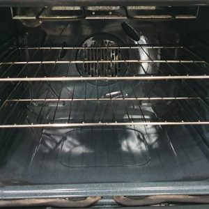 USED!!! GE SLIDE IN ELECTRIC STOVE JCS860EG3ES WITH NEW GLASS COOKTOP (2)
