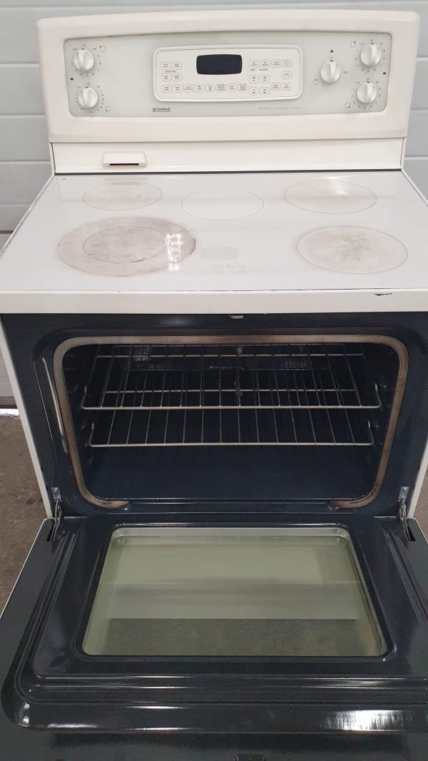 Used Kenmore Electric Stove C880667070L0