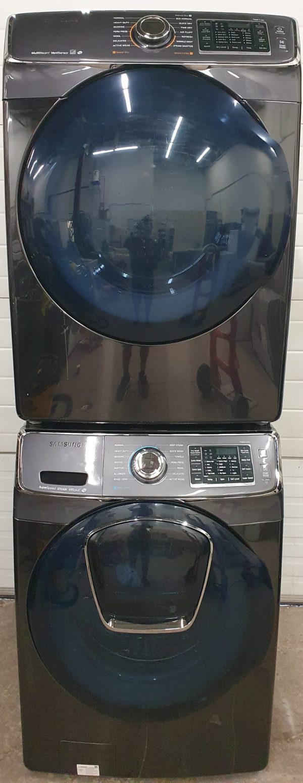 Used Samsung Set Washer WF45K6500AV and Dryer DV45K6500EV