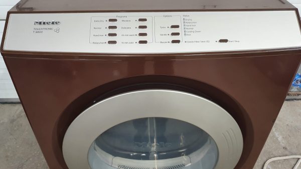 Used Electrical Dryer MIELE T9800CB