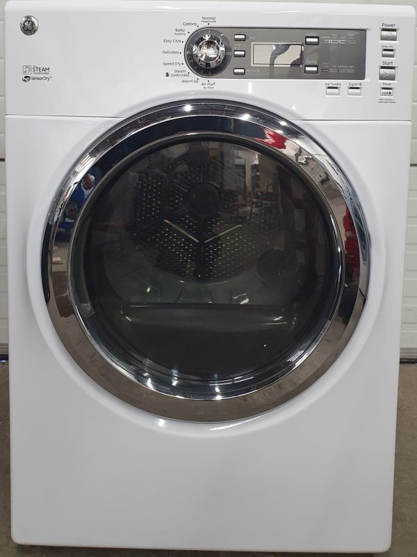 Used Electrical Dryer GE GFMS140ED0WW