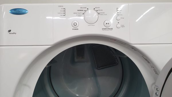 Used Set Whirlpool Washer WFW9050XW00 & Dryer YWED9050XW1