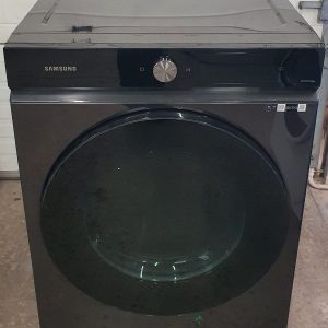 Open Box Samsung Bespoke DVE46BB6700VAC Electric Dryer (1)