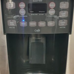 Used GE Cafe CFCP1RKBDSS Counter Depth Refrigerator (2)