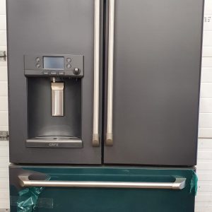Used GE Cafe CYE22USHSS Refrigerator Counter Depth