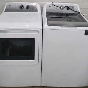 Used GE Set Washer GTW680BMR0WS and Dryer GTD65EBMJ3WS