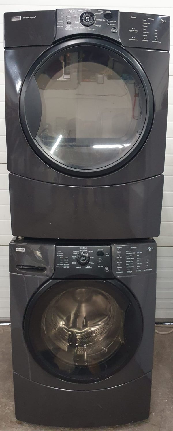 Used Kenmore Set Washer 110.42926203 and Dryer 110.C85876400
