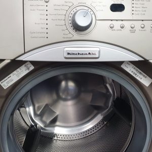 Used Kitchenaid Set Washer KHWS01PMT2 and Dryer YKEHS01PMT0 (4)
