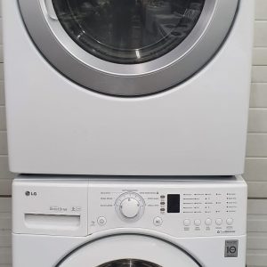 Used LG Set Washer WM2140CW and Dryer DLE3050W