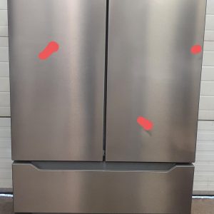 Used Less Than 1 Year MOFFAT Refrigerator MWE22FYPKFS Counter Depth (4)