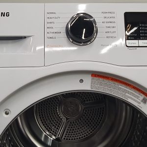 Used Less Than 1 Year Samsung Set Apartment Size Washer WW22K6800AW and Ventless Electric Dryer DV25B6800HW (1)