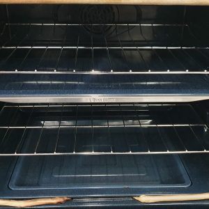 Used Samsung Chef Collection Slide In Gas Stove NY58J9850WS With 2 Ovens (3)