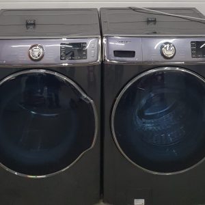 Used Samsung Huge Set Washer WF56H9100AG and Dryer DV56H9100EG