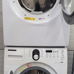 Used Samsung Set Washer WF218ANW and Dryer DV218AEW (4)
