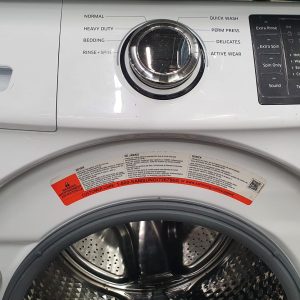 Used Samsung Set Washer WF42H5000AW and Dryer DV42H5000EW (5)