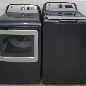 USED LESS THAN 1 YEAR GE SET WASHER GTW845CPN1DG and DRYER GTD65EBMK1DG