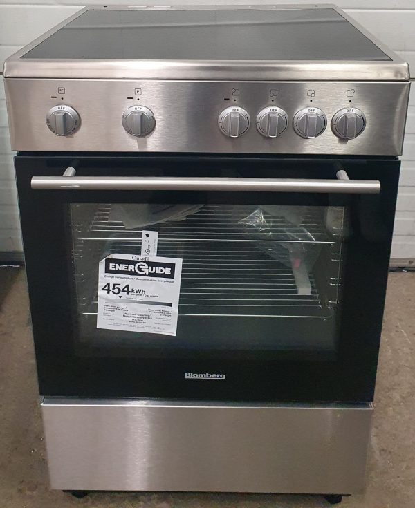 Open Box Blomberg Slide In Electric Stove BERC24202SS  24inch